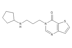 3-[3-(cyclopentylamino)propyl]thieno[3,2-d]pyrimidin-4-one