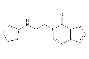 3-[2-(cyclopentylamino)ethyl]thieno[3,2-d]pyrimidin-4-one