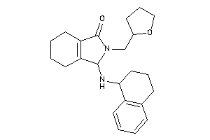2-(tetrahydrofurfuryl)-3-(tetralin-1-ylamino)-4,5,6,7-tetrahydro-3H-isoindol-1-one