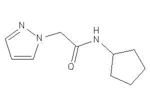 N-cyclopentyl-2-pyrazol-1-yl-acetamide