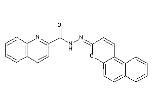 N-(benzo[f]chromen-3-ylideneamino)quinaldamide