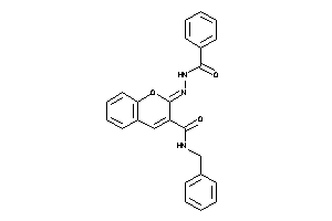 Image of 2-(benzoylhydrazono)-N-benzyl-chromene-3-carboxamide