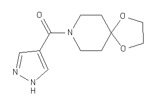 1,4-dioxa-8-azaspiro[4.5]decan-8-yl(1H-pyrazol-4-yl)methanone
