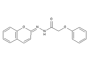 Image of N-(chromen-2-ylideneamino)-2-phenoxy-acetamide