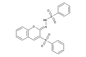 N-[(3-besylchromen-2-ylidene)amino]benzenesulfonamide