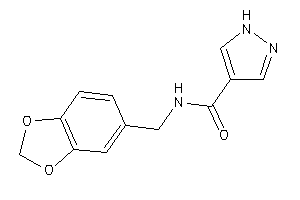 N-piperonyl-1H-pyrazole-4-carboxamide