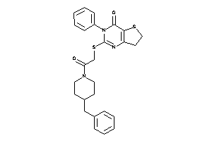 Image of 2-[[2-(4-benzylpiperidino)-2-keto-ethyl]thio]-3-phenyl-6,7-dihydrothieno[3,2-d]pyrimidin-4-one