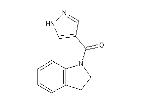 Indolin-1-yl(1H-pyrazol-4-yl)methanone