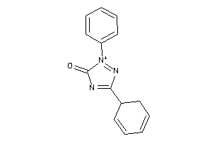 Image of 5-cyclohexa-2,4-dien-1-yl-2-phenyl-1,2,4-triazol-2-ium-3-one