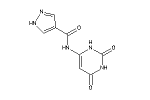 N-(2,4-diketo-1H-pyrimidin-6-yl)-1H-pyrazole-4-carboxamide