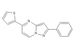 2-phenyl-5-(2-thienyl)pyrazolo[1,5-a]pyrimidine