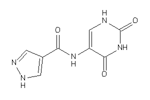 N-(2,4-diketo-1H-pyrimidin-5-yl)-1H-pyrazole-4-carboxamide