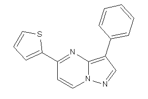 3-phenyl-5-(2-thienyl)pyrazolo[1,5-a]pyrimidine