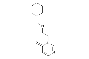 3-[2-(cyclohexylmethylamino)ethyl]pyrimidin-4-one