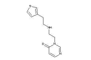 3-[2-[2-(3-thienyl)ethylamino]ethyl]pyrimidin-4-one