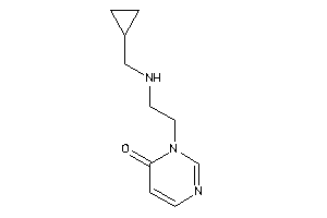 3-[2-(cyclopropylmethylamino)ethyl]pyrimidin-4-one