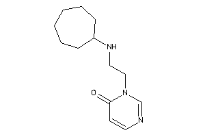 3-[2-(cycloheptylamino)ethyl]pyrimidin-4-one