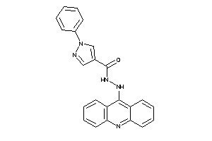 Image of N'-acridin-9-yl-1-phenyl-pyrazole-4-carbohydrazide