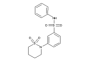 3-(1,1-diketothiazinan-2-yl)-N-phenyl-benzenesulfonamide