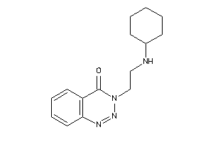 Image of 3-[2-(cyclohexylamino)ethyl]-1,2,3-benzotriazin-4-one