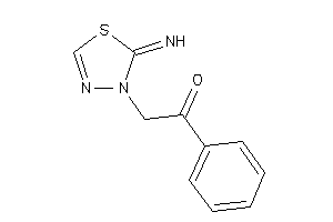 2-(2-imino-1,3,4-thiadiazol-3-yl)-1-phenyl-ethanone