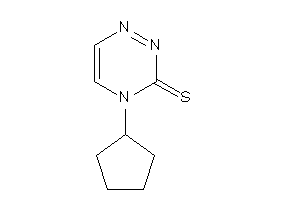 4-cyclopentyl-1,2,4-triazine-3-thione