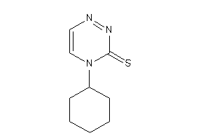 4-cyclohexyl-1,2,4-triazine-3-thione