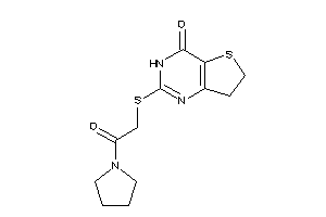 2-[(2-keto-2-pyrrolidino-ethyl)thio]-6,7-dihydro-3H-thieno[3,2-d]pyrimidin-4-one