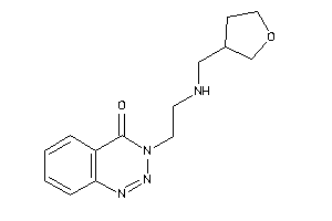 3-[2-(tetrahydrofuran-3-ylmethylamino)ethyl]-1,2,3-benzotriazin-4-one