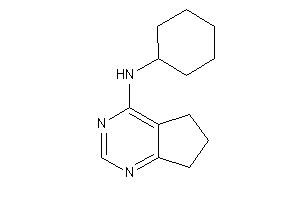 Image of Cyclohexyl(6,7-dihydro-5H-cyclopenta[d]pyrimidin-4-yl)amine