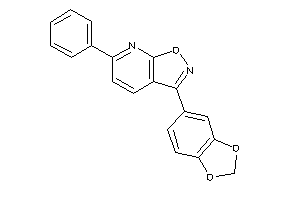 3-(1,3-benzodioxol-5-yl)-6-phenyl-isoxazolo[5,4-b]pyridine