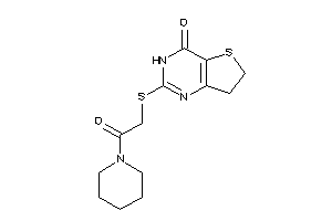 2-[(2-keto-2-piperidino-ethyl)thio]-6,7-dihydro-3H-thieno[3,2-d]pyrimidin-4-one