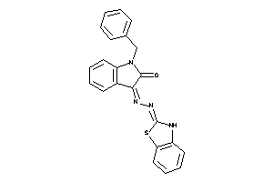 Image of 3-(3H-1,3-benzothiazol-2-ylidenehydrazono)-1-benzyl-oxindole