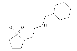 Cyclohexylmethyl-[2-(1,1-diketo-1,2-thiazolidin-2-yl)ethyl]amine