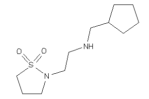 Image of Cyclopentylmethyl-[2-(1,1-diketo-1,2-thiazolidin-2-yl)ethyl]amine