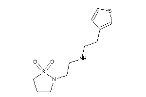 2-(1,1-diketo-1,2-thiazolidin-2-yl)ethyl-[2-(3-thienyl)ethyl]amine