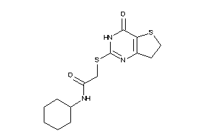 N-cyclohexyl-2-[(4-keto-6,7-dihydro-3H-thieno[3,2-d]pyrimidin-2-yl)thio]acetamide