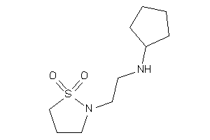 Image of Cyclopentyl-[2-(1,1-diketo-1,2-thiazolidin-2-yl)ethyl]amine