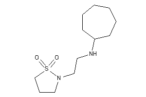 Image of Cycloheptyl-[2-(1,1-diketo-1,2-thiazolidin-2-yl)ethyl]amine