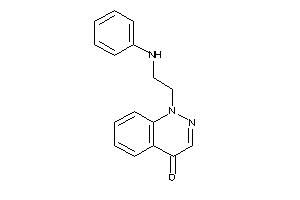 Image of 1-(2-anilinoethyl)cinnolin-4-one