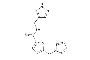 5-(pyrazol-1-ylmethyl)-N-(1H-pyrazol-4-ylmethyl)-2-furamide