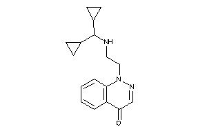 1-[2-(dicyclopropylmethylamino)ethyl]cinnolin-4-one