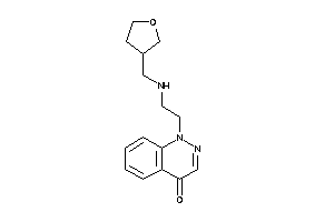 1-[2-(tetrahydrofuran-3-ylmethylamino)ethyl]cinnolin-4-one