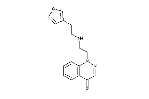 1-[2-[2-(3-thienyl)ethylamino]ethyl]cinnolin-4-one