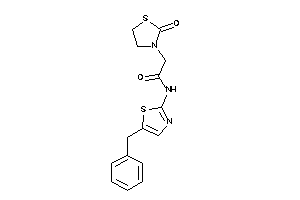 N-(5-benzylthiazol-2-yl)-2-(2-ketothiazolidin-3-yl)acetamide