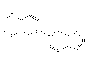 6-(2,3-dihydro-1,4-benzodioxin-7-yl)-1H-pyrazolo[3,4-b]pyridine