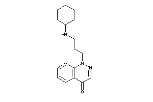 1-[3-(cyclohexylamino)propyl]cinnolin-4-one