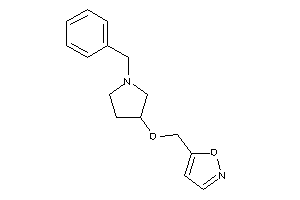 5-[(1-benzylpyrrolidin-3-yl)oxymethyl]isoxazole