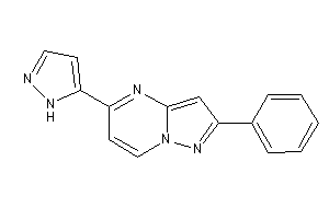 2-phenyl-5-(1H-pyrazol-5-yl)pyrazolo[1,5-a]pyrimidine