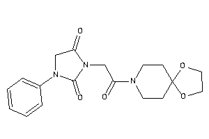 3-[2-(1,4-dioxa-8-azaspiro[4.5]decan-8-yl)-2-keto-ethyl]-1-phenyl-hydantoin